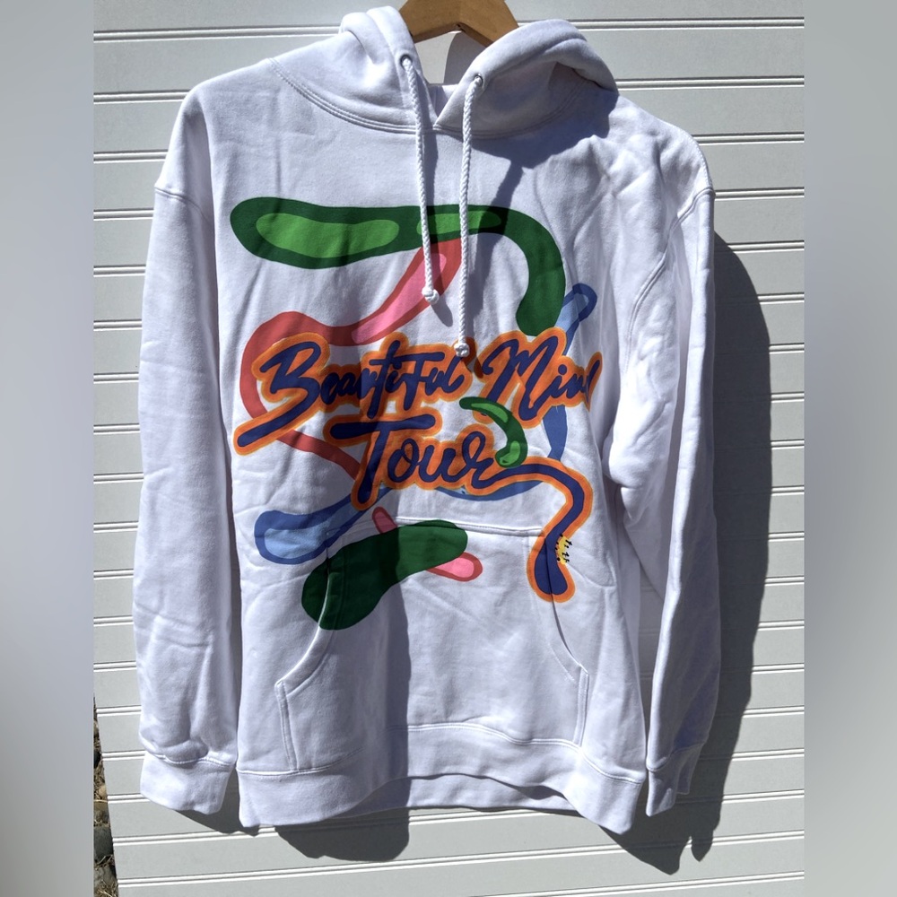 Rod Wave Beautiful Mind Tour Sweatshirt Hoodie Sz:M Unisex